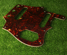 Load image into Gallery viewer, Aged Pickguard For 62 Fender Jaguar Brown Tortoise Shell Celluloid Top AGP42
