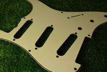 Load image into Gallery viewer, Aged 57 59 Pickguard For Fender Strat Wide Bevel 8 Holes Parchment White - AGP25
