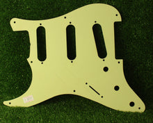 Load image into Gallery viewer, Aged 57 59 Pickguard For Fender Strat Wide Bevel 8 Holes Mint Green - AGP35
