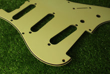 Load image into Gallery viewer, Aged 57 59 Pickguard For Fender Strat Wide Bevel 8 Holes Mint Green - AGP35
