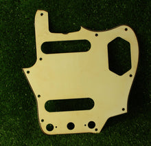 Load image into Gallery viewer, Aged Pickguard For 62 Fender Jaguar Wide Bevel Parchment White AGP43
