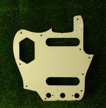 Load image into Gallery viewer, Aged Pickguard For 62 Fender Jaguar Wide Bevel Parchment White AGP43
