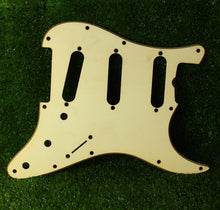 Load image into Gallery viewer, Aged 68 69 Pickguard Pearloid Back For Strat AGP55 - Aged White Pro Relic
