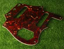 Load image into Gallery viewer, Aged Pickguard For 62 Fender Jaguar Brown Tortoise Shell Celluloid Top AGP39
