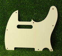 Load image into Gallery viewer, Aged 1 Ply 8 Hole Pickguard For Telecaster  White -  AGP065
