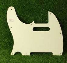 Load image into Gallery viewer, Aged 1 Ply 8 Hole Pickguard For Telecaster  White -  AGP065
