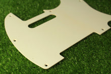 Load image into Gallery viewer, Aged 1 Ply 8 Hole Pickguard For Telecaster  White -  AGP065
