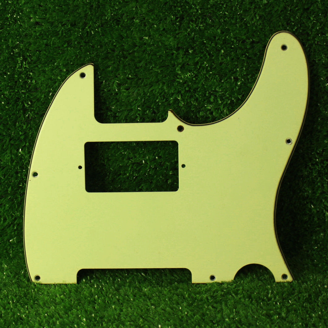 Aged Telecaster Pickguard For USA Fender Tele Humbucker - Mint Green -  AGP071