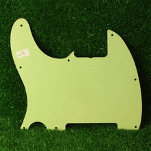 Load image into Gallery viewer, Aged 3 Ply 8 Hole Pickguard For Esquire Mint Green -  AGP070
