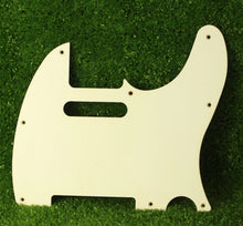 Load image into Gallery viewer, Aged 1 Ply 8 Hole Pickguard For Telecaster  White -  AGP066
