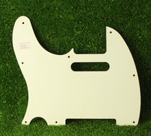 Load image into Gallery viewer, Aged 1 Ply 8 Hole Pickguard For Telecaster  White -  AGP066
