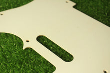 Load image into Gallery viewer, Aged 1 Ply 8 Hole Pickguard For Telecaster  White -  AGP066
