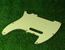 Load image into Gallery viewer, Aged 3 Ply 8 Hole 62 Pickguard For Telecaster Mint Green -  AGP068
