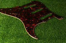 Load image into Gallery viewer, Aged 64 65 66 67 Pickguard For Strat Tortoise Shell Celluloid Top 4 Ply AGP58
