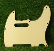 Load image into Gallery viewer, Aged 68 69  Pickguard For Telecaster Vintage Cream Pearloid Back  -  AGP075
