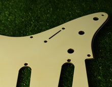 Load image into Gallery viewer, Aged 57 59 Pickguard For Fender Strat Wide Bevel 8 Holes Parchment White - AGP27
