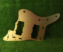 Load image into Gallery viewer, Jazzmaster Pickguard For USA Fender Reissue Gold Anodized with Minor flaw AG084
