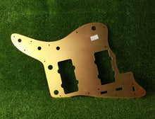 Load image into Gallery viewer, Jazzmaster Pickguard For USA Fender Reissue Gold Anodized with Minor flaw AG084
