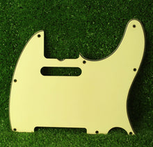 Load image into Gallery viewer, B Stock Aged 3 Ply 8 Hole 62 Pickguard For Telecaster Vintage Cream -  AGP073
