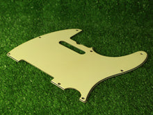 Load image into Gallery viewer, B Stock Aged 3 Ply 8 Hole 62 Pickguard For Telecaster Vintage Cream -  AGP073
