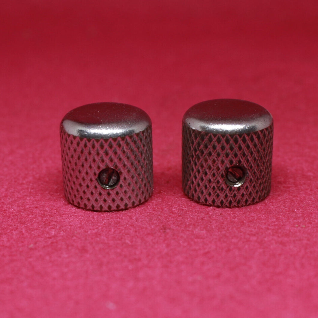 Aged Chrome Dome Knobs For Telecaster