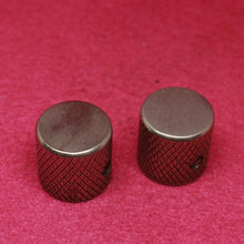 Load image into Gallery viewer, Aged Chrome Flat Knobs For Telecaster Set B
