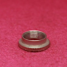 Load image into Gallery viewer, Aged Montreux Guitars Toggle Switch Ring Nut For Les Paul - Nickel SN138
