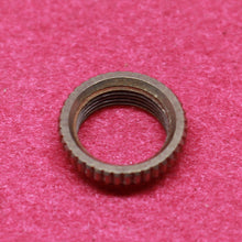 Load image into Gallery viewer, Aged Montreux Guitars Toggle Switch Ring Nut For Les Paul - Nickel SN137
