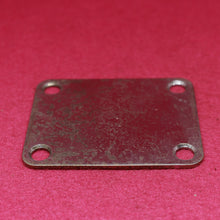 Load image into Gallery viewer, Aged Chrome Neck Plate with Slotted Screws For Telecaster ANP125
