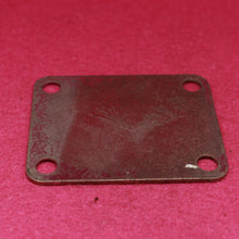 Load image into Gallery viewer, Aged Chrome Neck Plate with Slotted Screws For Telecaster ANP125
