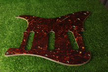 Load image into Gallery viewer, Aged Voodoo Reverse Bridge Pickguard Brown Tortoise Shell Hendrix Strat AGP140
