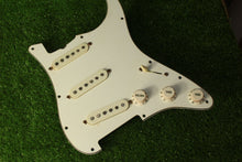 Load image into Gallery viewer, 1965/66 Grey Bottom RPS6 Jimi Hendrix Aged Strat Pickup Pickguard Assembly AB02
