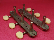 Load image into Gallery viewer, Aged Kluson Tuners For Gibson Les Paul Junior ES125, 3 on Plate Nickel
