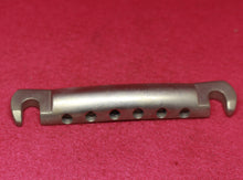 Load image into Gallery viewer, Vintage Aged Les Paul Light Weight Aluminum Tailpiece Montreux Guitars Nickel
