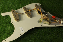 Load image into Gallery viewer, Voodoo Strat Grey Bottom Aged Pickup Pickguard Assembly RPS6 Jimi Hendrix - AB05
