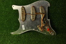 Load image into Gallery viewer, 1965/66 Grey Bottom RPS6 Jimi Hendrix Aged Strat Pickup Pickguard Assembly AB04
