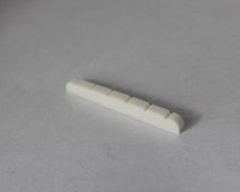 Load image into Gallery viewer, Guitar Nut Urea Resin For Strat Tele 43mm x 3.5mm White 5 Pcs
