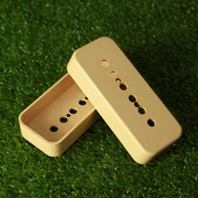 Load image into Gallery viewer, Aged P90 Soapbar Pickup Covers (2) Cream 49.2mm
