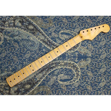 Load image into Gallery viewer, Aged Nitro Tinted Finish 50&#39;s Style Strat Maple Guitar Neck Japan F11
