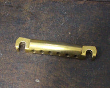 Load image into Gallery viewer, Montreux Guitars Light Weight Aluminum Tailpiece Time Machine Aged - Gold C01
