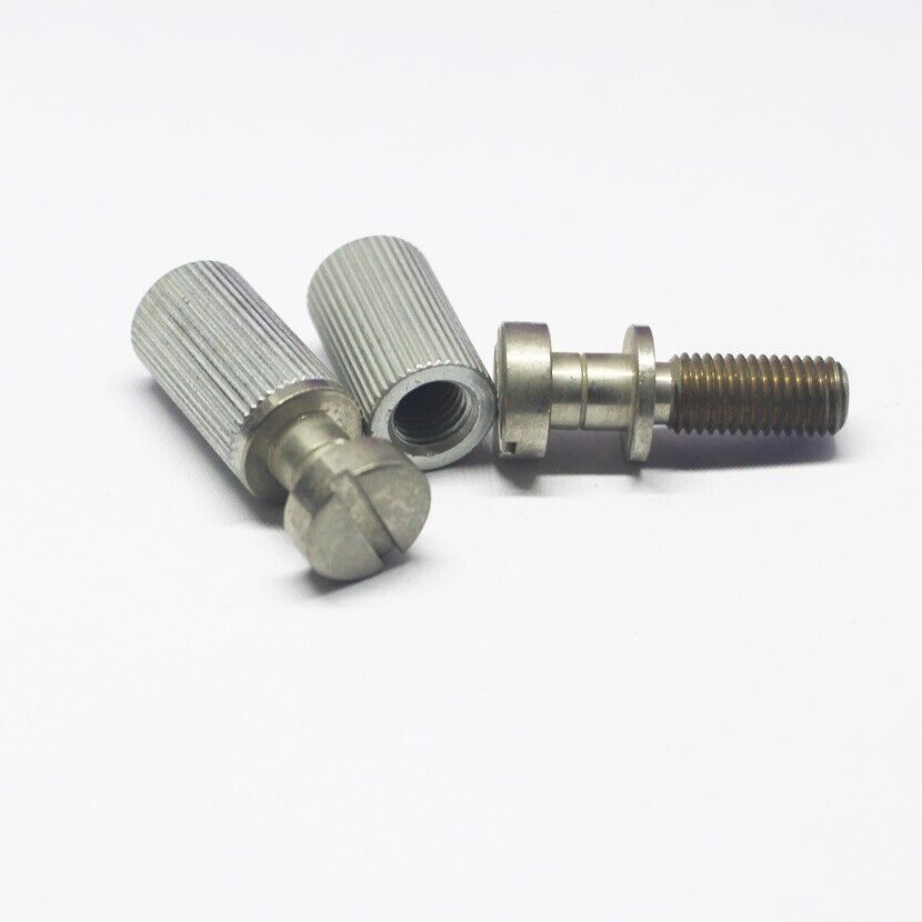 Montreux Guitars Tailpiece Studs & Bushing - Nickel BP-060A  Aged