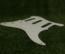 Load image into Gallery viewer, Pickguard For 50s 57 Strat For USA Mex Fender  - 1 Ply White 1.6mm
