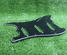 Load image into Gallery viewer, Standard Pickguard For 62 Strat For USA Mex Fender  - Black 3 Ply
