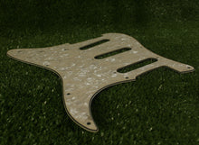 Load image into Gallery viewer, Voodoo Pickguard Reverse Bridge Pickup Fits Jimi Hendrix Strat - Cream Pearl
