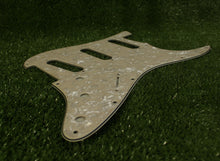 Load image into Gallery viewer, Voodoo Pickguard Reverse Bridge Pickup Fits Jimi Hendrix Strat - Cream Pearl
