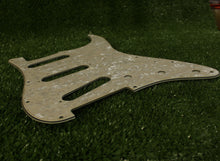 Load image into Gallery viewer, Voodoo Pickguard Reverse Bridge Pickup Fits Jimi Hendrix Strat - Cream Pearl
