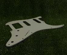 Load image into Gallery viewer, Pickguard For 62 HSS Strat Humbucker Cover Version  - Parchment
