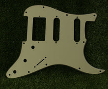 Load image into Gallery viewer, Pickguard For 62 HSS Strat Humbucker Cover Version  - Cream Ivory
