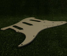 Load image into Gallery viewer, Standard Lefty Pickguard For 62 Strat For USA Mex Fender  - Cream 3 Ply
