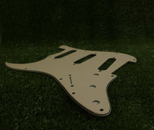 Load image into Gallery viewer, Standard Lefty Pickguard For 62 Strat For USA Mex Fender  - Cream 3 Ply
